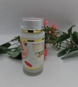 Gluta comprimé , Huile clarifiante,  reparatrice à la glutathione anti taches  pour teint uniforme, 100ml