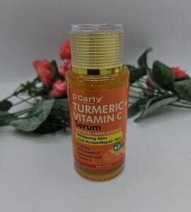 Tumeric à la vitamin C, Huile clarifiante,  reparatrice a laVitamine C  et Curcuma anti taches 100ml