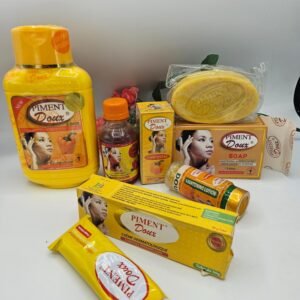 Piment Doux  Lait 500ml savon, Lotion, creme tube, Huile bronzante et et concentrée