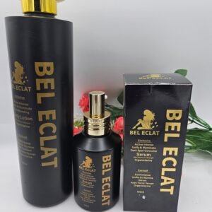 Lait et serum  Bel Eclat visage et corps pour un teint étincelant