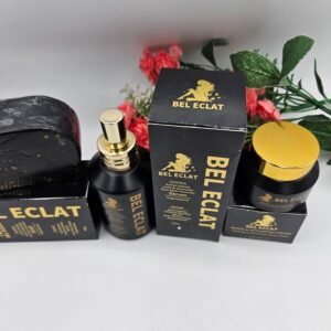 Savon, serum ET Creme visage  Bel Eclat visage et corps pour un teint étincelant