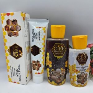 Cire d'abeille creme,lotion et huile  reparatrice 