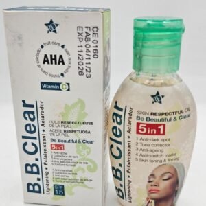 B B Clear Huile Éclaircissante Anti-Taches – 125ml