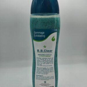 B B Clear Gel Douche Gommant Exfoliant Anti-Taches – 500ml