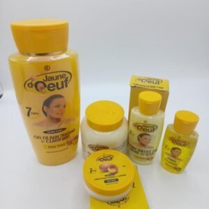 Gamme  Jaune D'oeuf 5 pieces avec gel douche