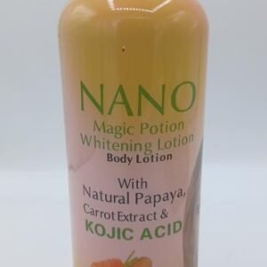 Nano magique Portion, lait corporelle aux extraits de papaye et acides kojiques, 500ml