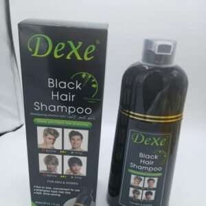 Teinture permanent, herbale et naturelle pour cheveux et barbe, couleur noir 400ml