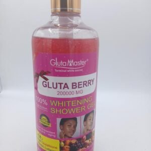 Gel douche exfoliant et gommant Gluta Berry 1000ml