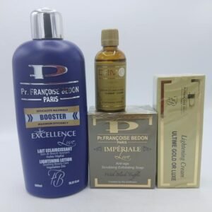 Mini gamme Francoise Bedon Excellence Booster pour un teint éclatant (4 produits)