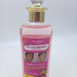 Serum gluta berry aux glutathione et acides des fruits 100ml visage et corp , eblouir votre teint