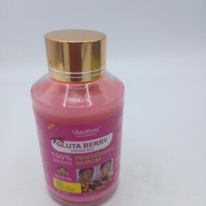 Serum gluta berry aux glutathione et acides des fruits 100ml visage et corp , eblouir votre teint
