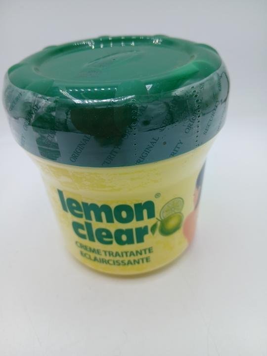 Creme Lemon clear , Creme corporelle Clarifiant 500ml – Image 2