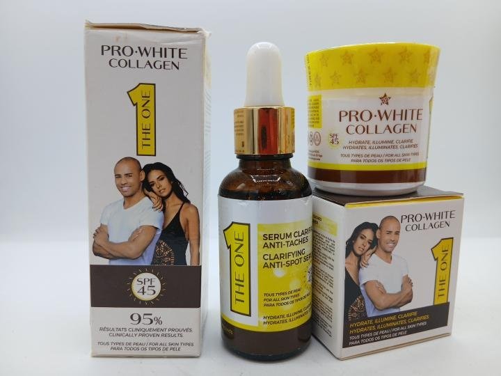 Pro White Collagen Sérum et Crème Visage