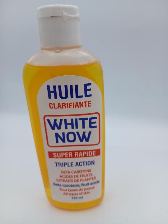 Huile White Now , clarifiant,  anti taches tres doux tres efficace 125ml