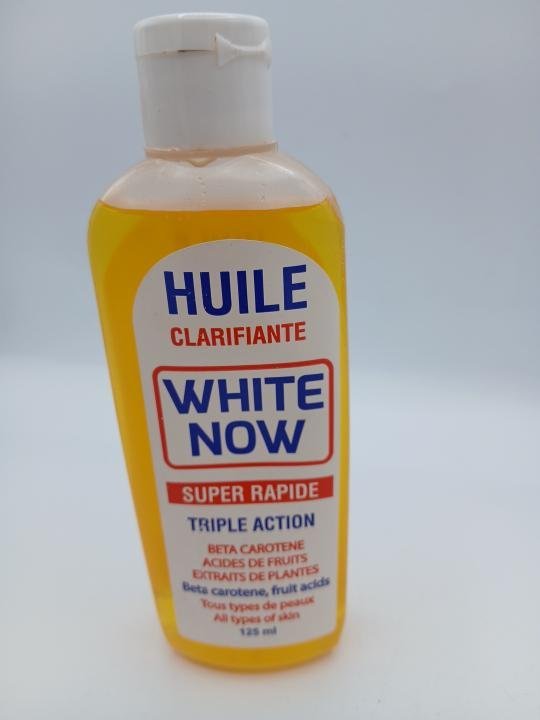 Huile White Now , clarifiant, anti taches tres doux tres efficace 125ml – Image 3