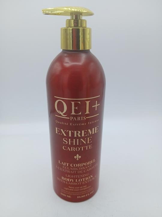 QEI+ Paris Extreme Shine Carotte Luxe eclaircissant 500ml – Image 3