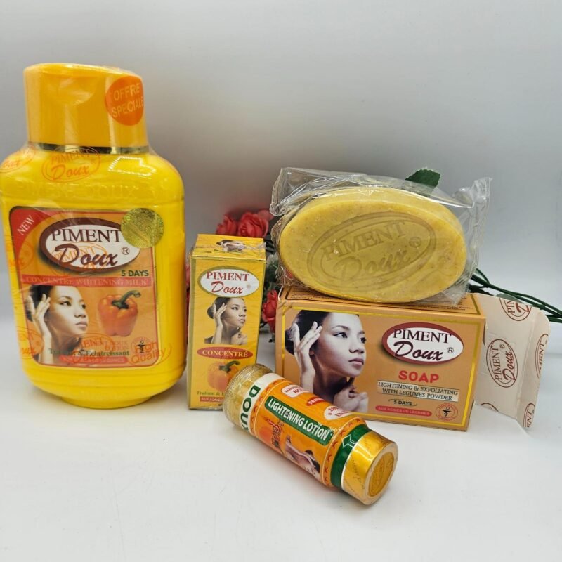 Piment Doux  Lait 500ml savon, Lotion et concentrée