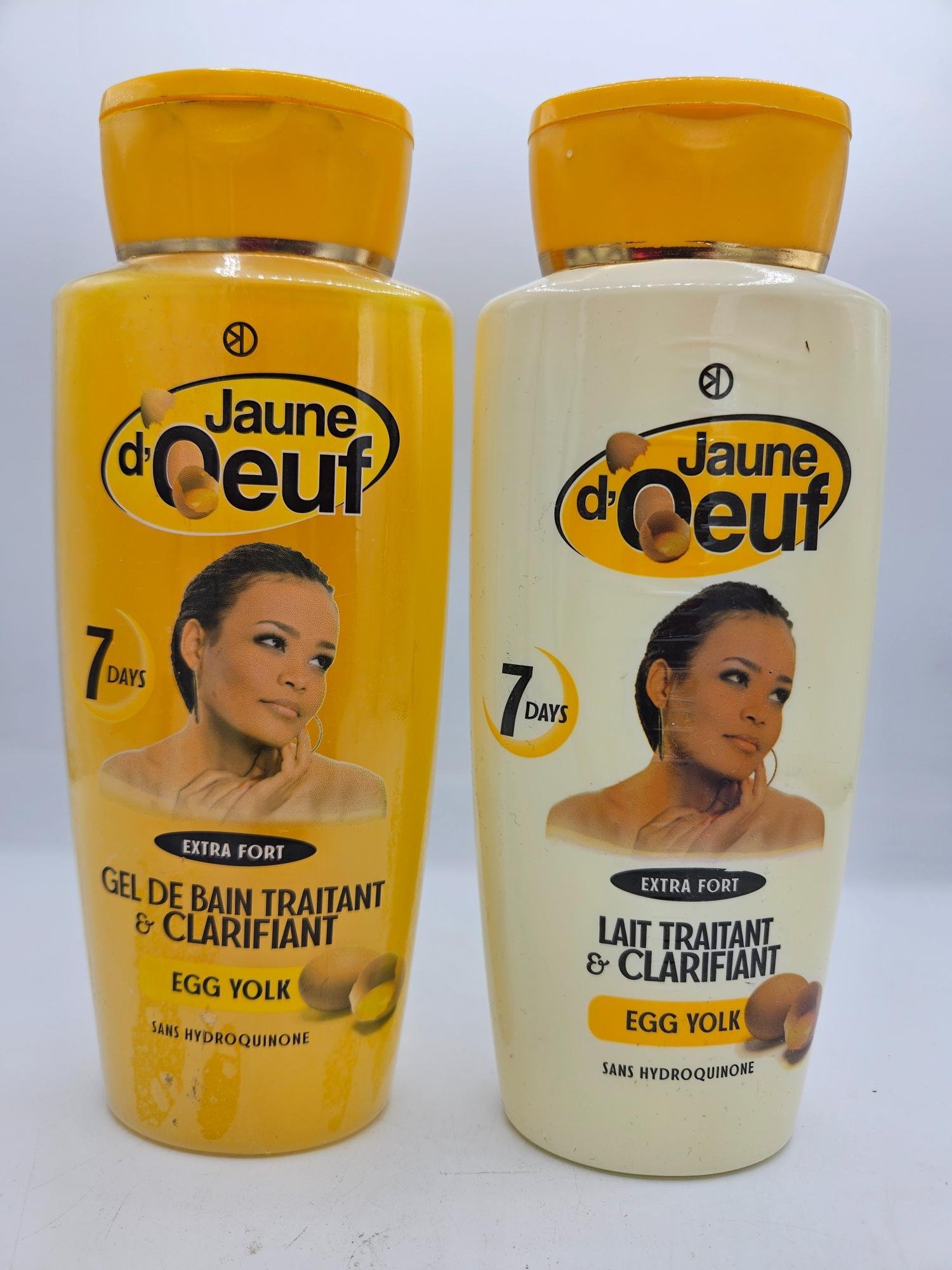 Jaune d'Oeuf Lait et Gel