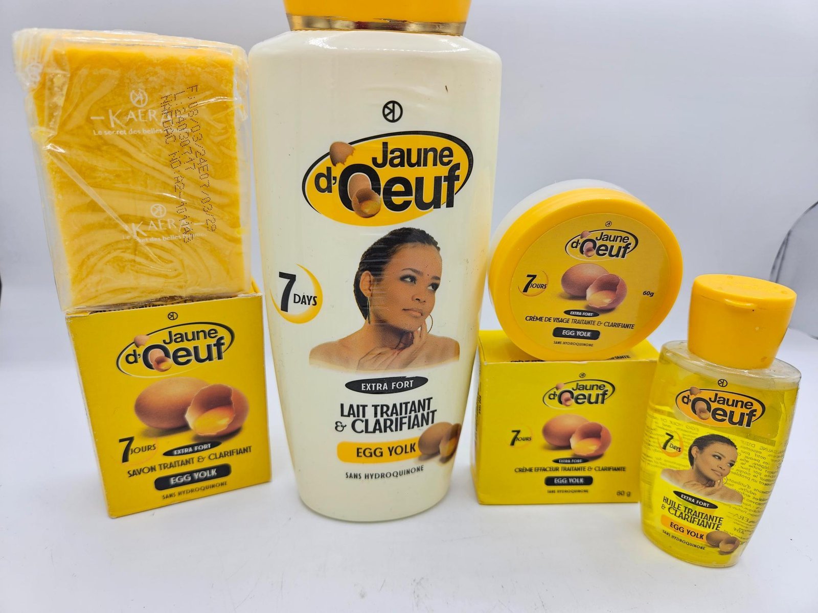 Gamme Jaune d’Oeuf 4 Pièces