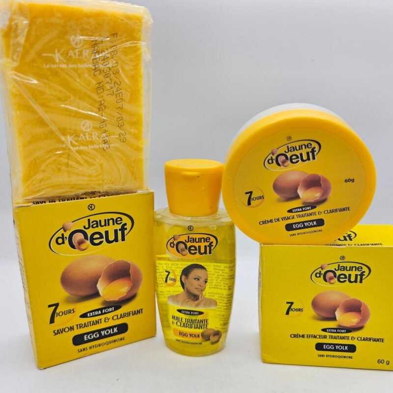 Jaune d’Oeuf Savon Crème Huile
