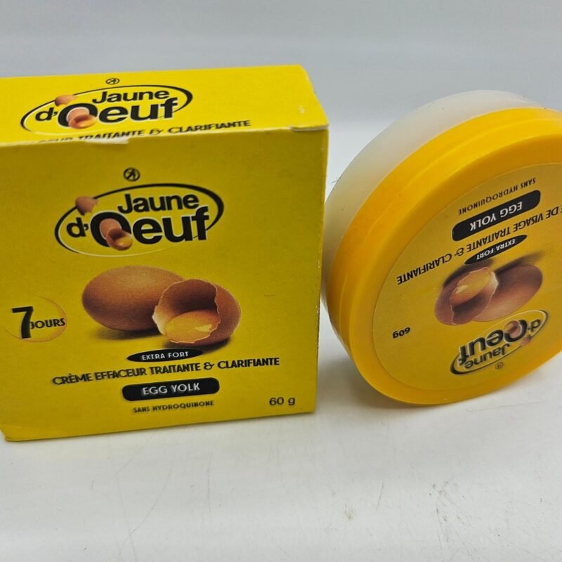 Crème Visage Jaune d’Œuf