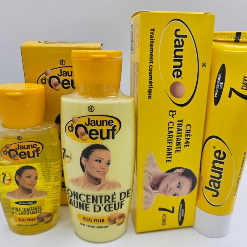 Huile Jaune d'Oeuf et Crème Tube
