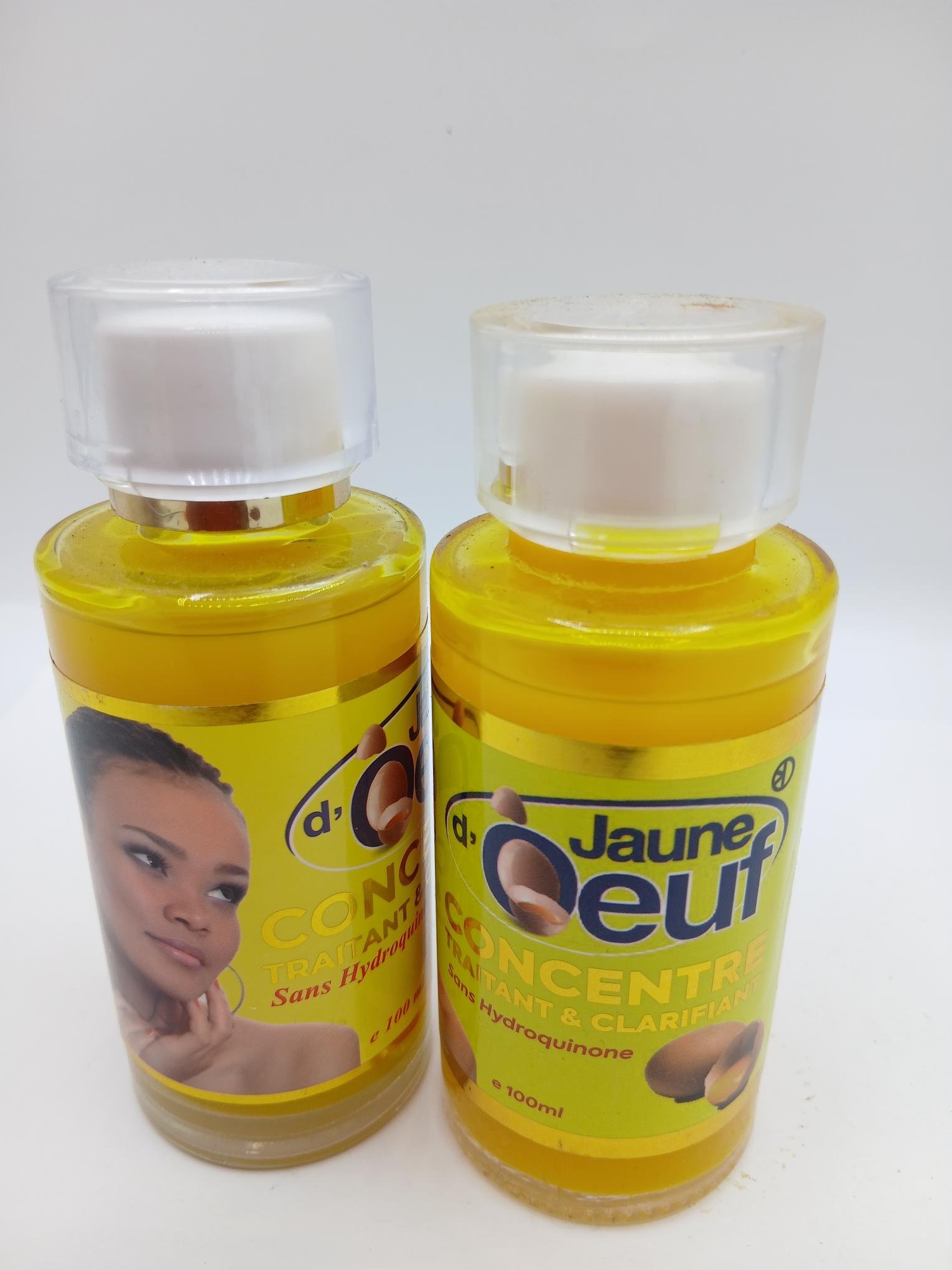 Jaune D'oeuf huile concentré visage et corps 100ml