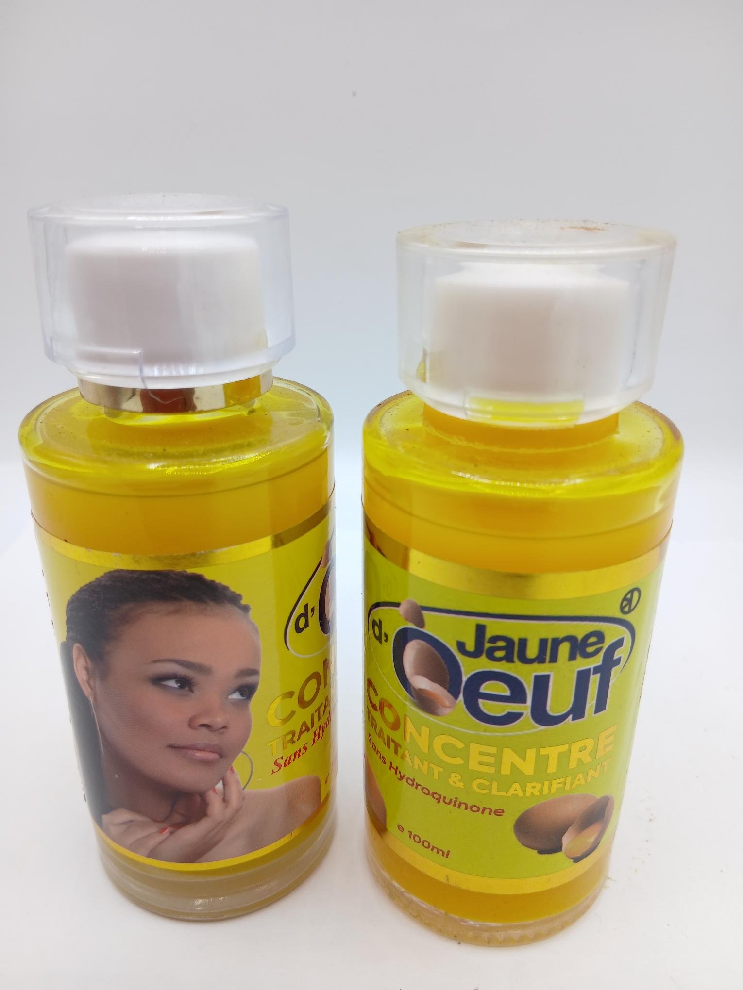 Jaune D'oeuf huile concentré visage et corps 100ml – Image 2