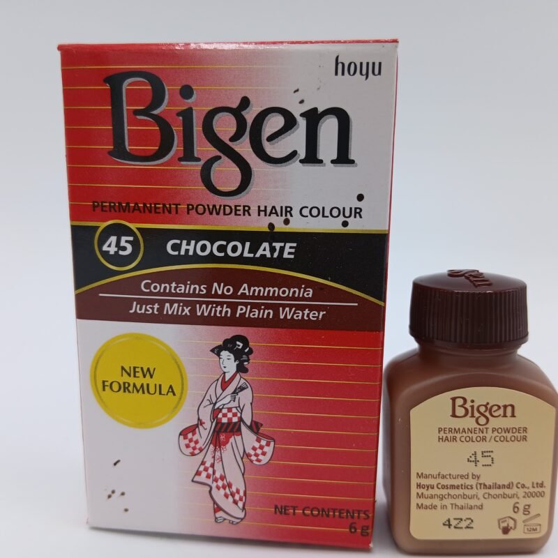 Bigen teinture permanente pour chevaux  couleur chocolat no. 45