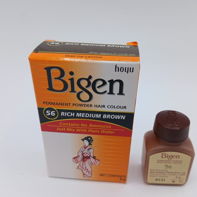 Bigen teinture permanente pour chevaux  couleur marron riche moyenne no. 56