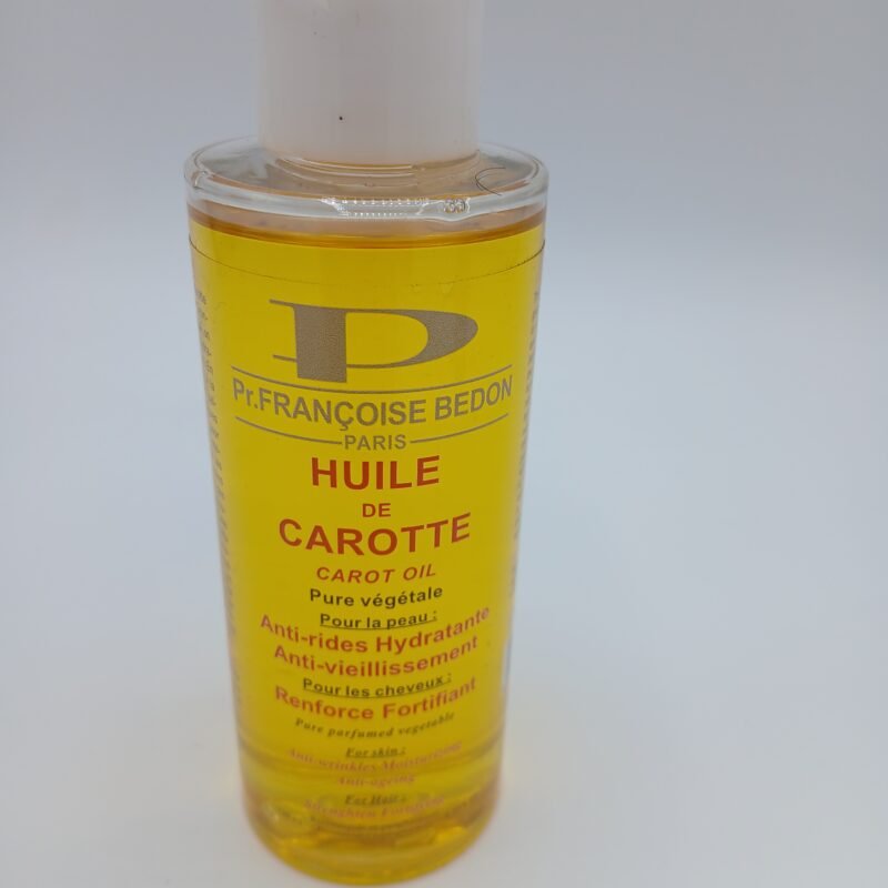 Huile de carrot Francoise bedon uniformiseur de teint