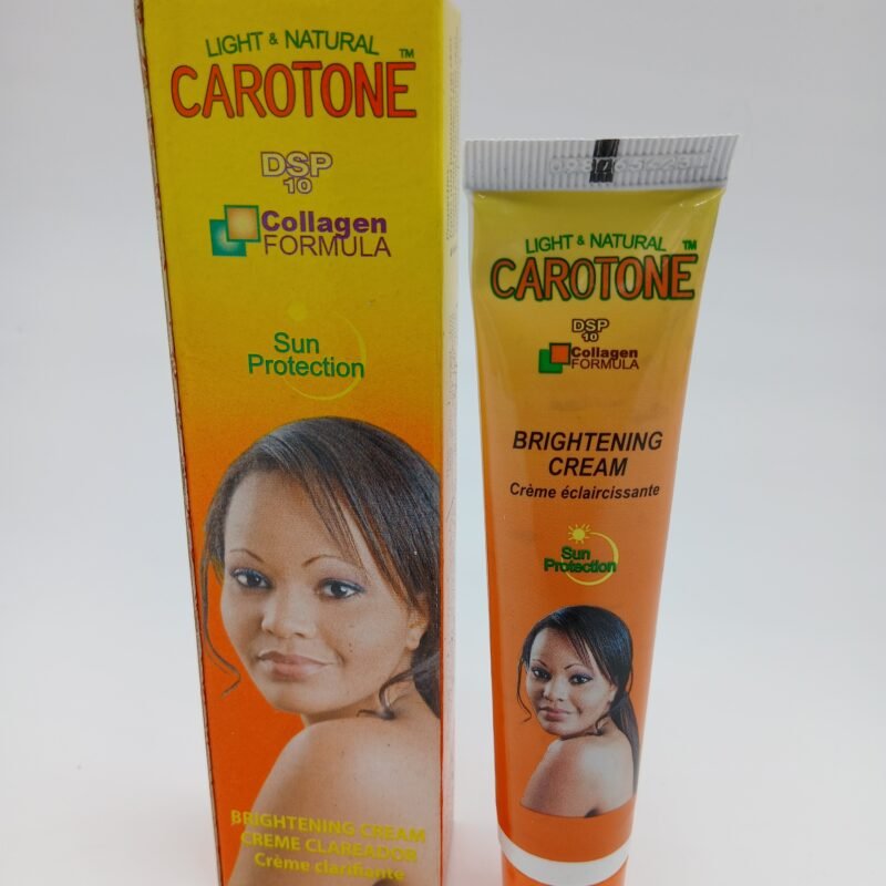 Carotone creme embellisant aux beta carotene   anti taches