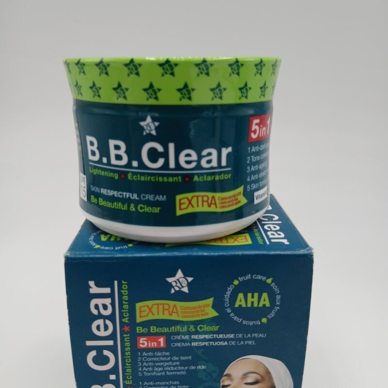 Creme Visage et corporelle B B Clear 140ml