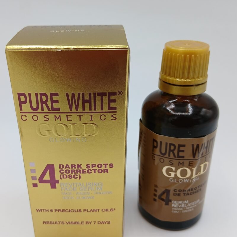 Pure white gold serum unifiant