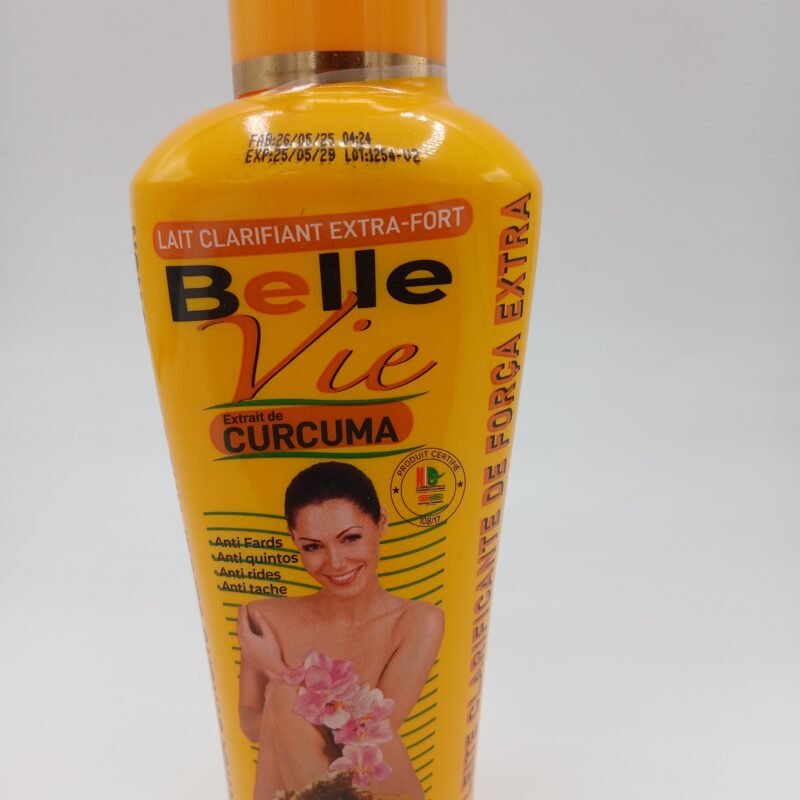 Lait  corporelle Belle vie clarifiant au curcuma