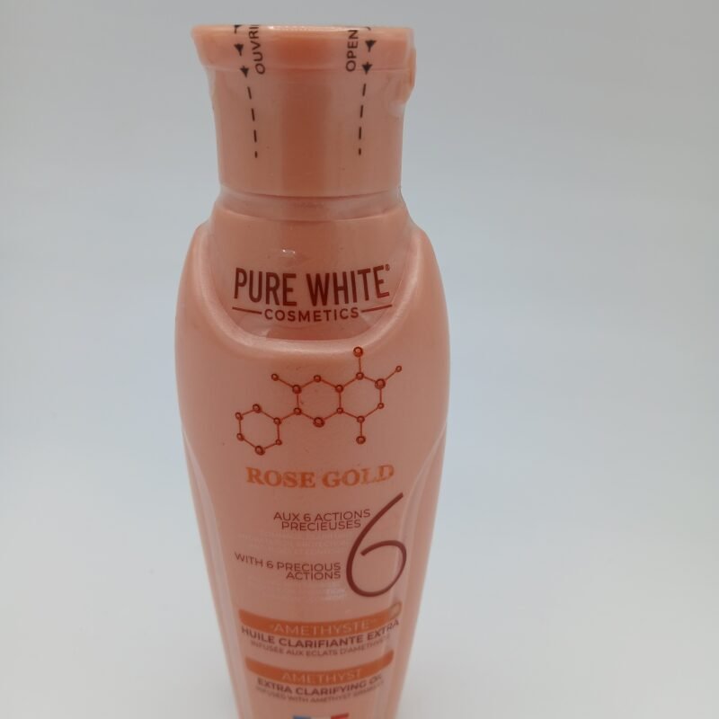 Huile pure white rose gold