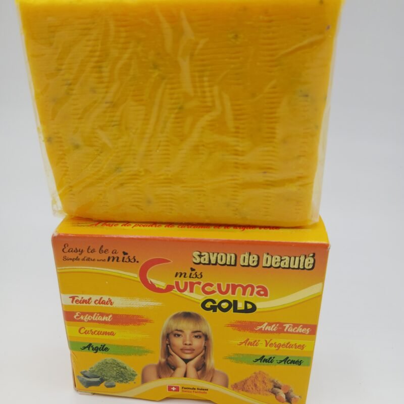 miss curcuma gold, savon anti taches efficace aux curcuma pour un tein sublime sans taches