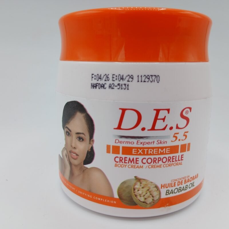 D.E.S  , Creme Clarifiant  anti taches tres embellissant