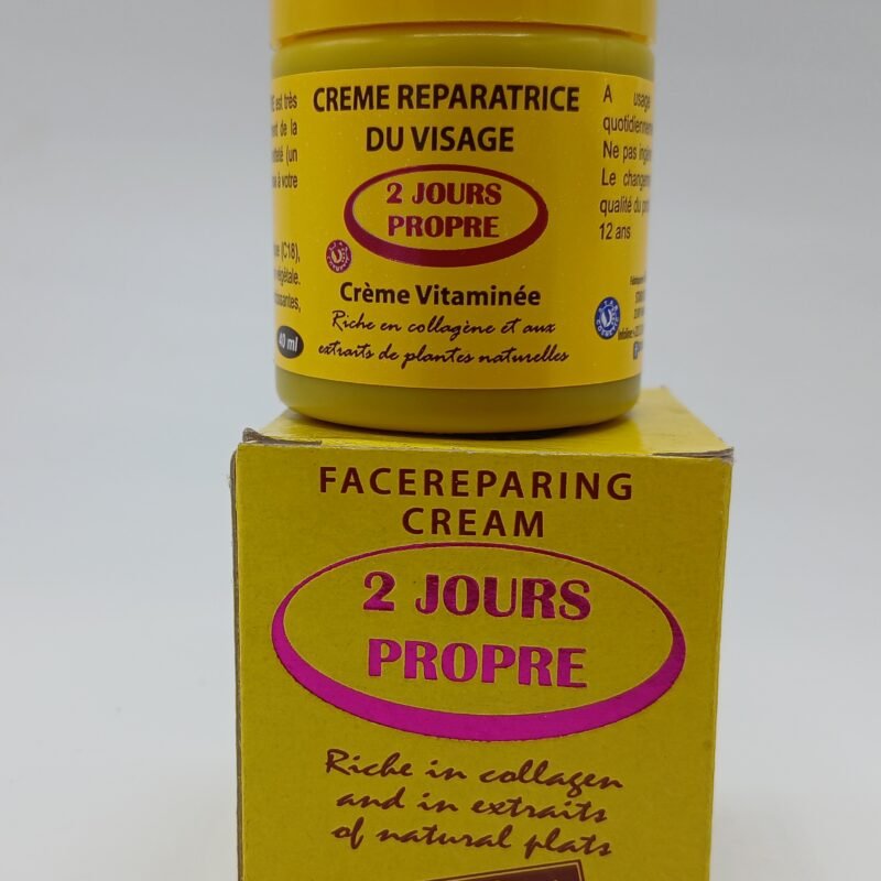 Creme Visage 2 Jours Propre