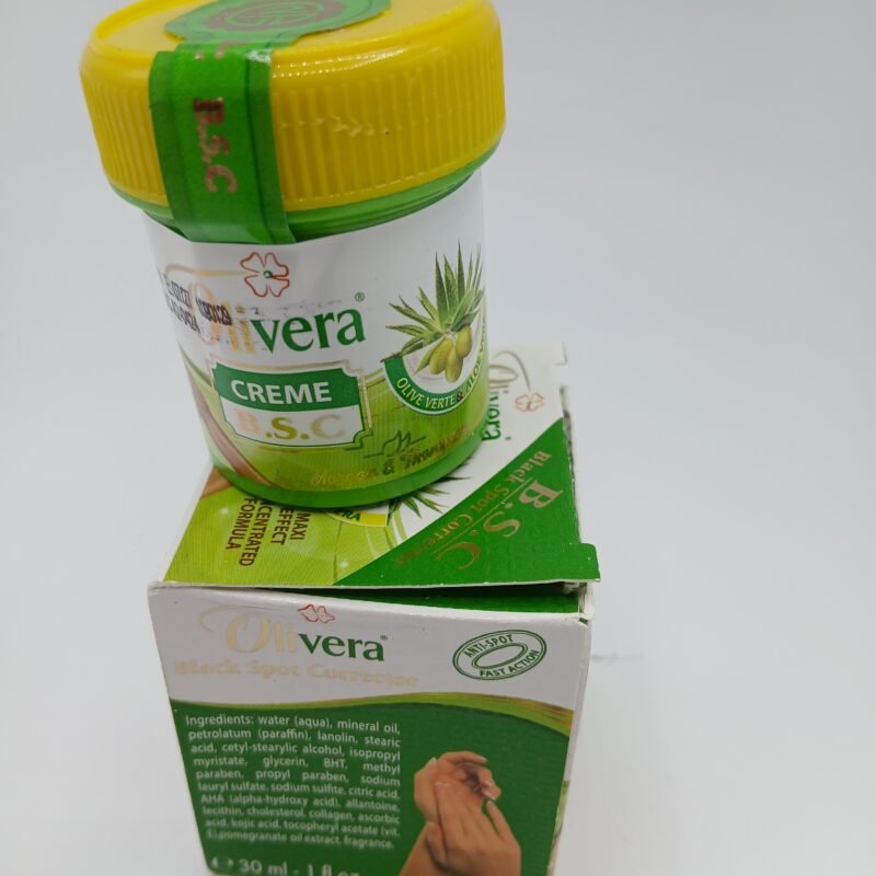 olive vera , creme visage anti taches aux acides des fruits olivera