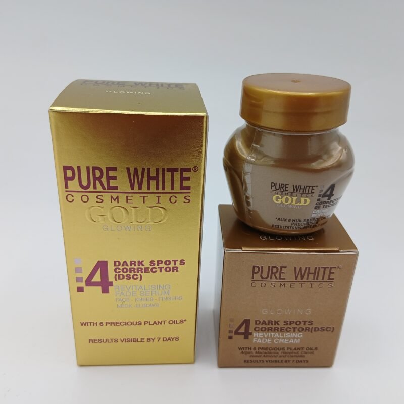 Crème Visage et Sérum Pure White Gold
